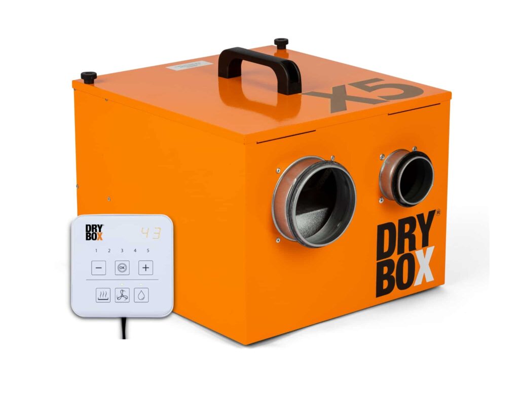 DryBox X5 adsorptionsavfuktare med separat display